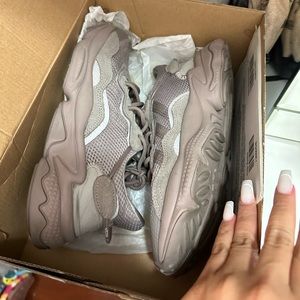 adidas Women's Sneakers in Taupe and White